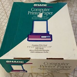 White Computer Printer Paper
